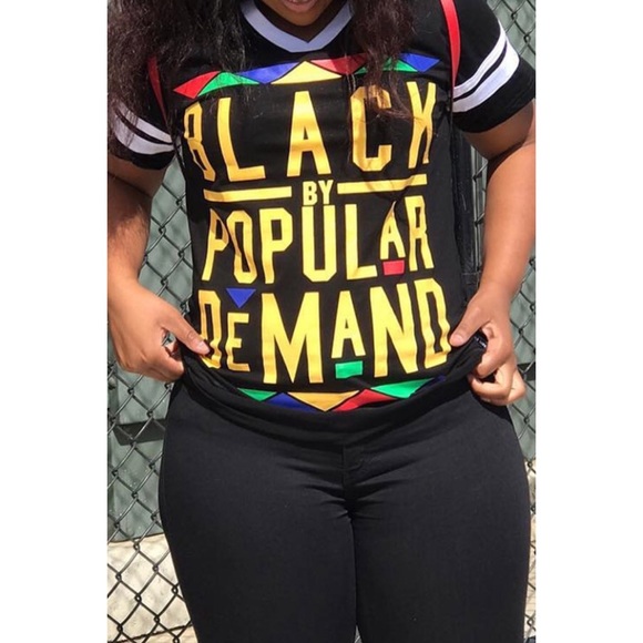 🌸Last #1 Black By Popular Demand T-Shirt🌸 - Picture 2 of 2